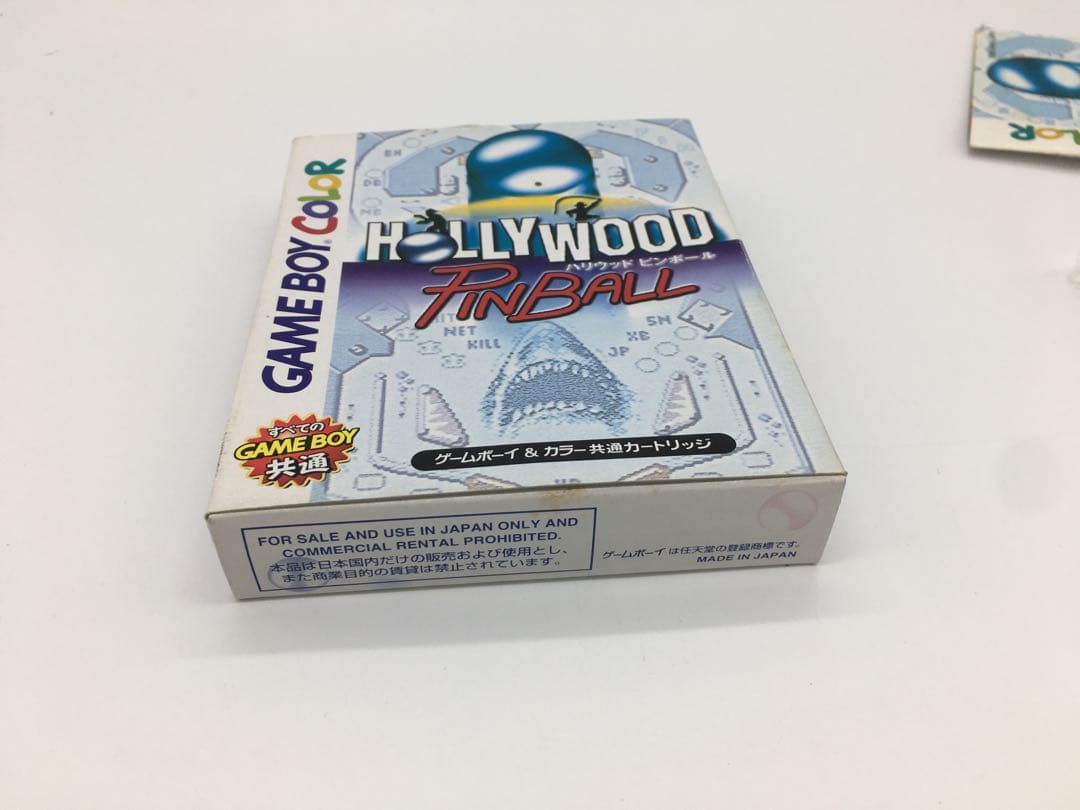 ハリウッドピンボール　ゲームボーイ