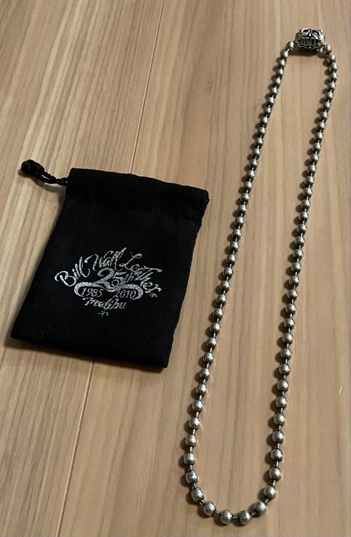 BWL ビルウォールレザーラージへボールチェーン5.5mm約60cm