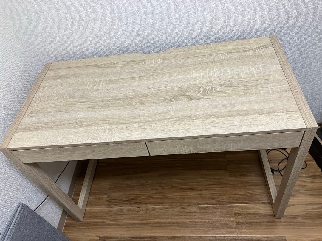 パソコンデスク 書斎デスク 引き出し付き 学習机 テレワーク