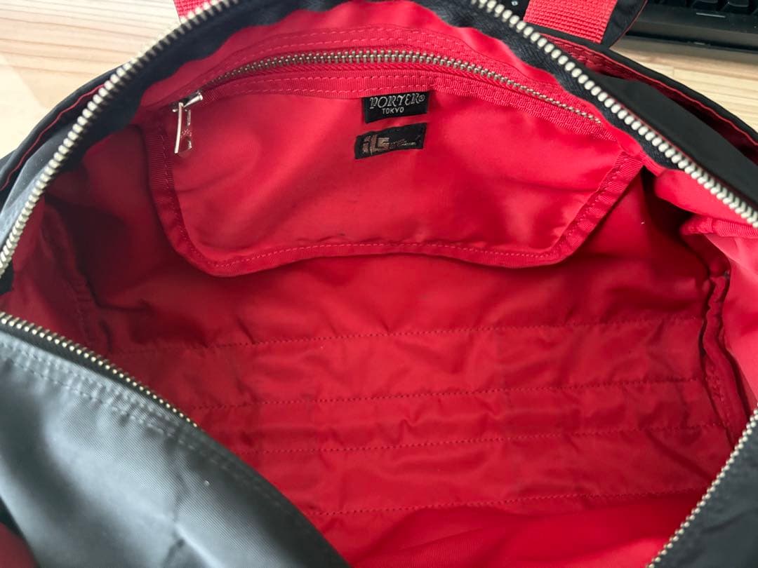 PORTER エルファイン ロールボストン ショルダー 2way