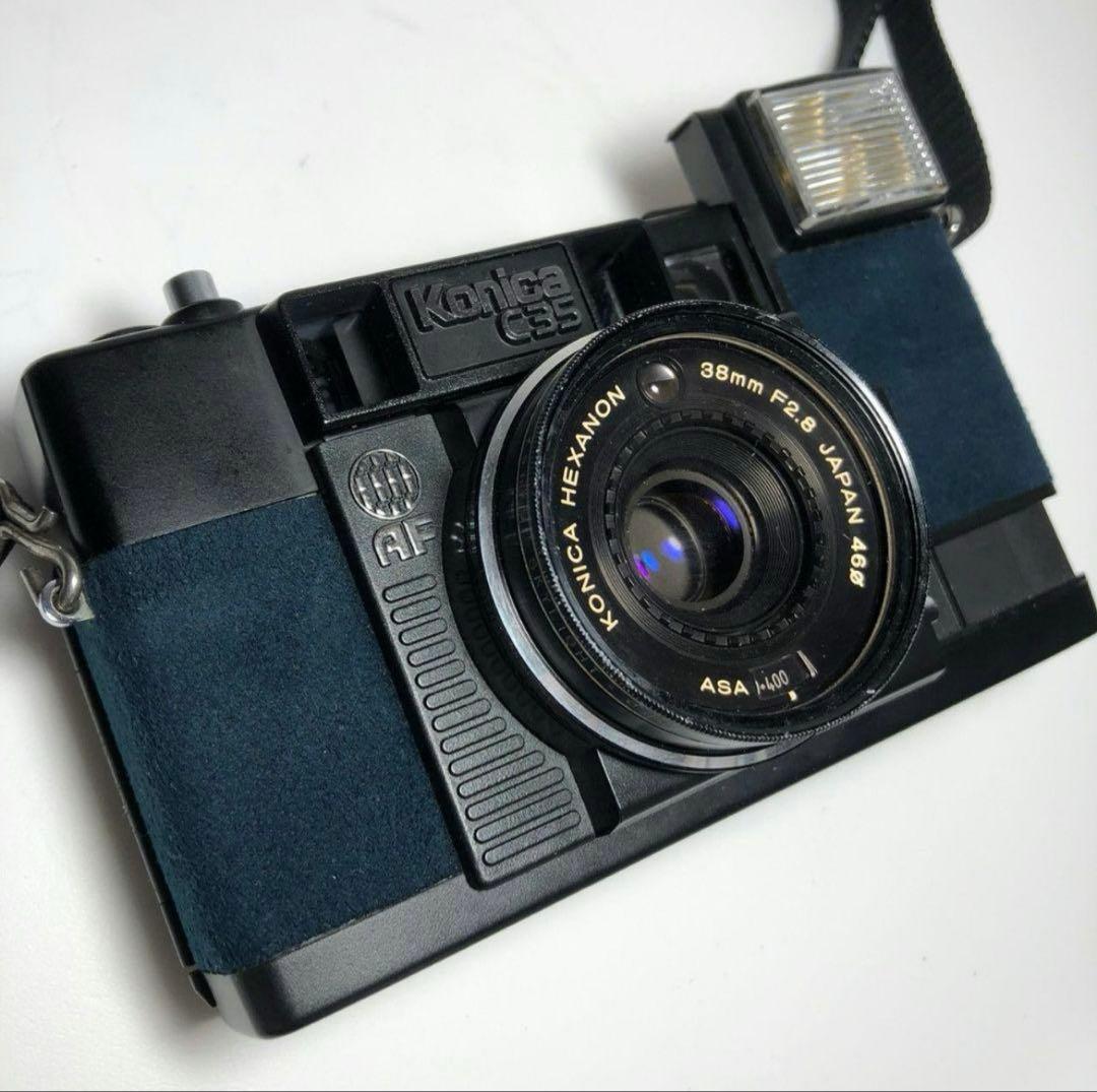 【美品】 konica c35 AF ジャスピンコニカ