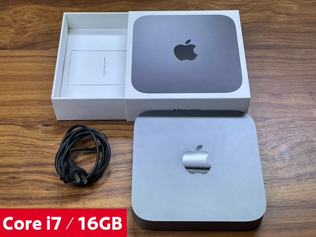 Mac mini 2018 Core i7 16GB 256GB スペースグレイ