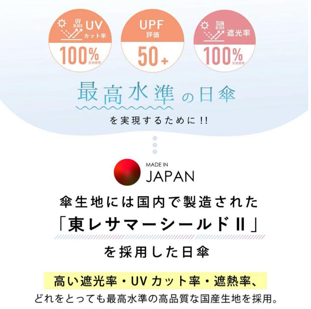COKAGE+ 3つ折り 折りたたみ日傘 スノーグレー(限定カラー)