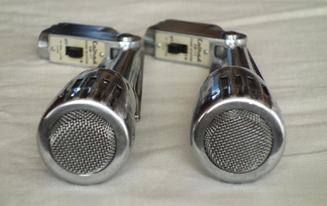 Calrad DM-17ダイナミックマイクロフォン　日本製ヴィンテージ　２台