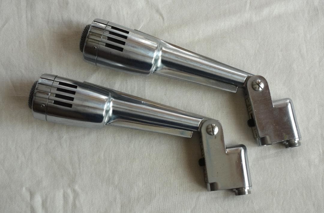 Calrad DM-17ダイナミックマイクロフォン　日本製ヴィンテージ　２台