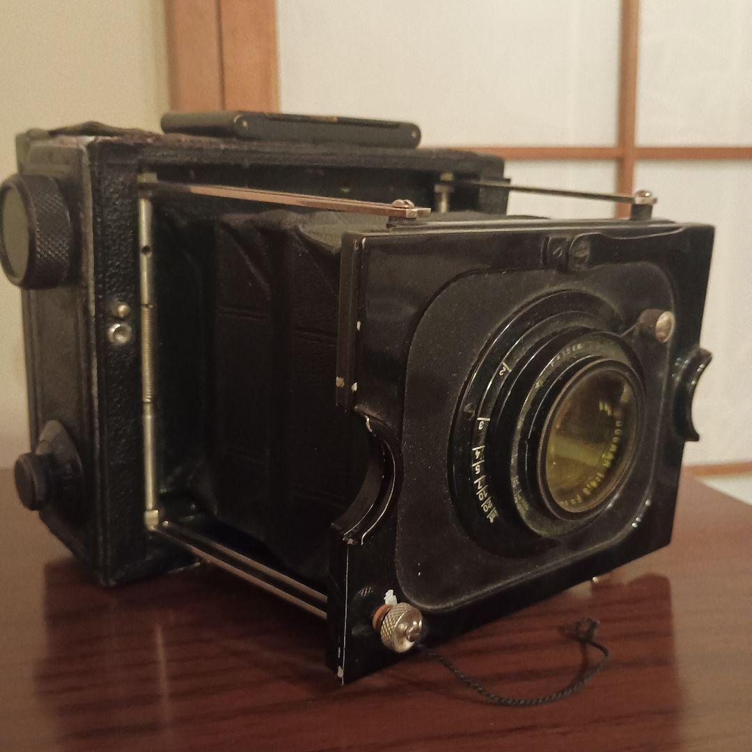 超希少!! 蛇腹カメラ　エルネマンビューカメラ 蛇腹 中判 アンティークカメラ
