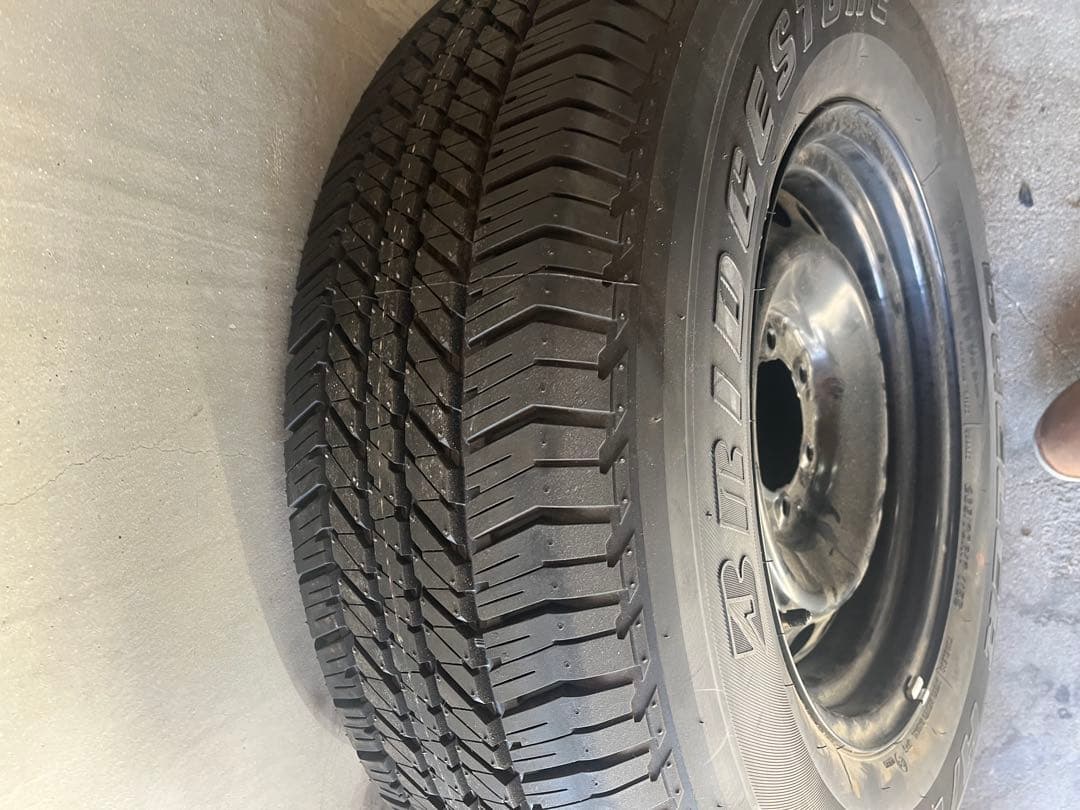 fjクルーザー純正ホイールタイヤセット　5本セット　引き取り限定で