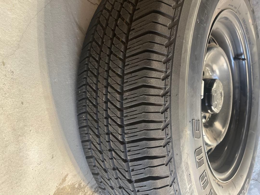 fjクルーザー純正ホイールタイヤセット　5本セット　引き取り限定で