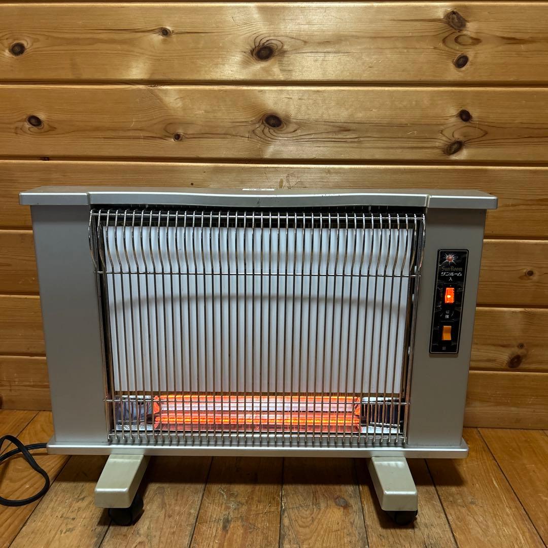 【動作良好✨️】サンルーム 速暖DX 赤外線ヒーター シルバー