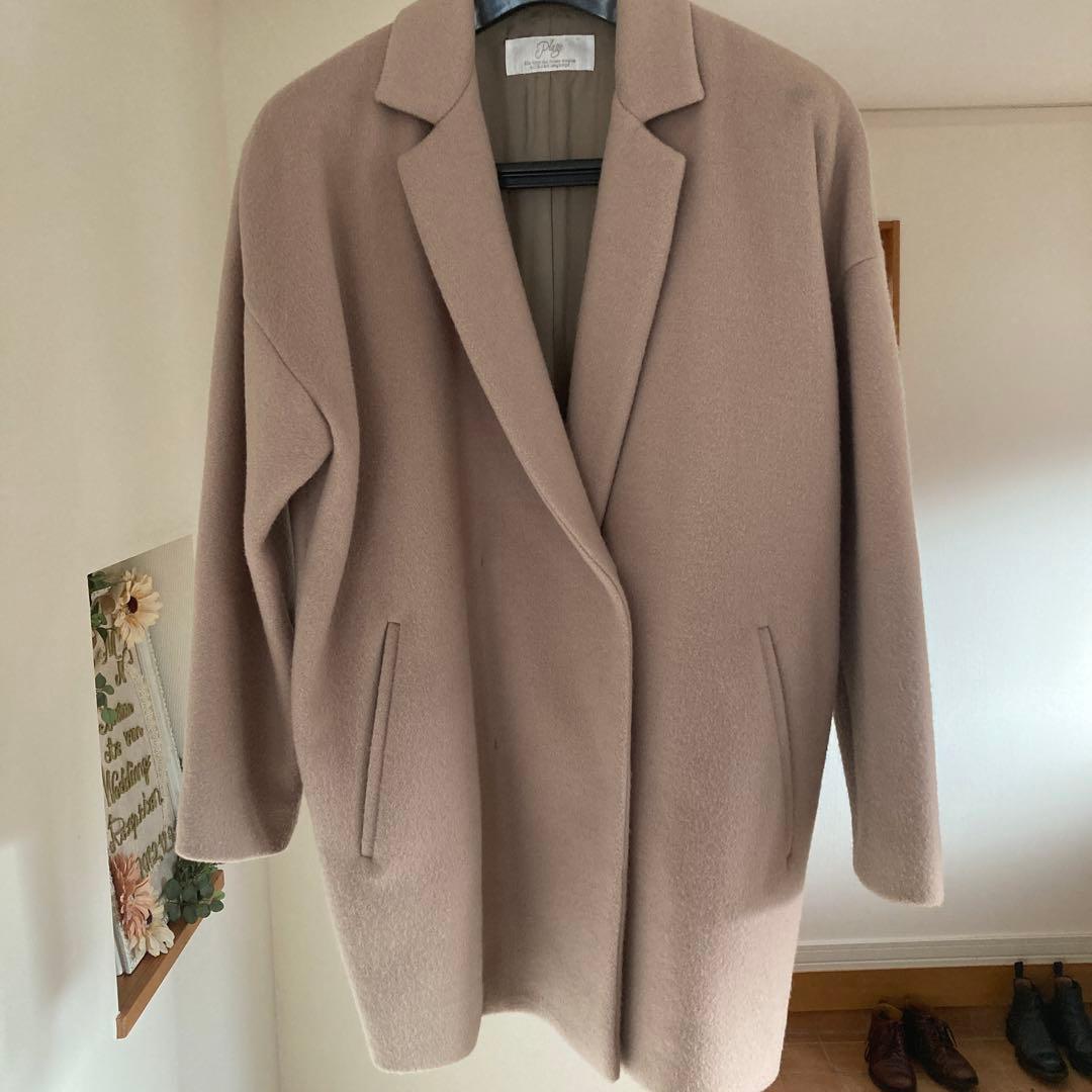 Plage ウール ハーフコート　38