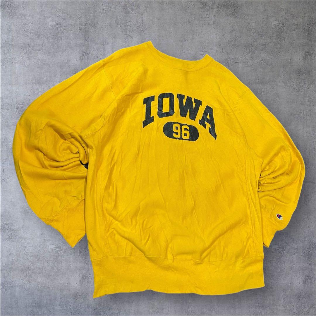 クリロナ様【f2450】80sチャンピオンリバースウィーブUSA製IOWAXXL