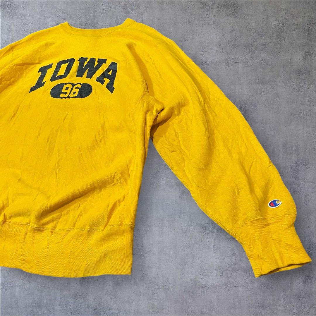 クリロナ様【f2450】80sチャンピオンリバースウィーブUSA製IOWAXXL