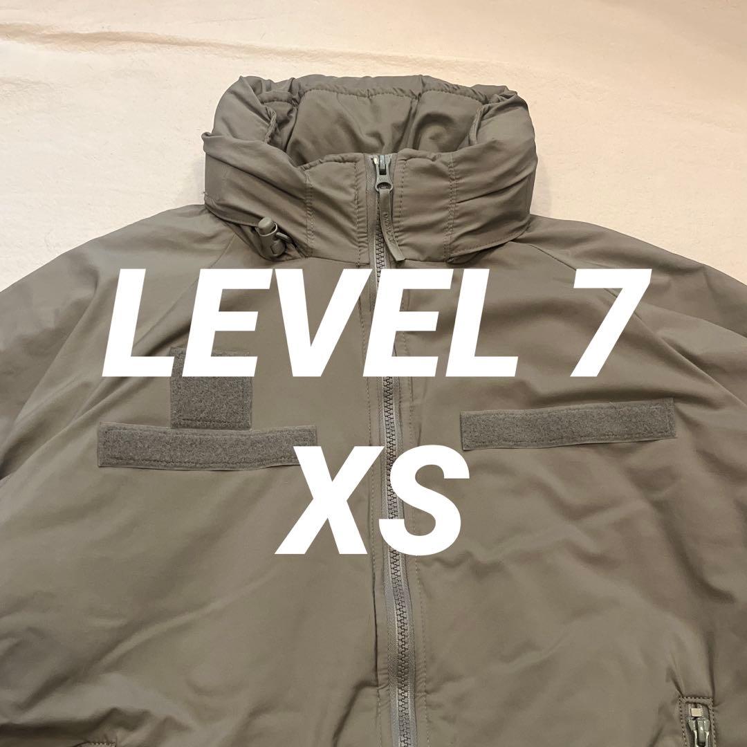 【美品】米軍実物 ECWCS LEVEL7 XS-R 実寸M程
