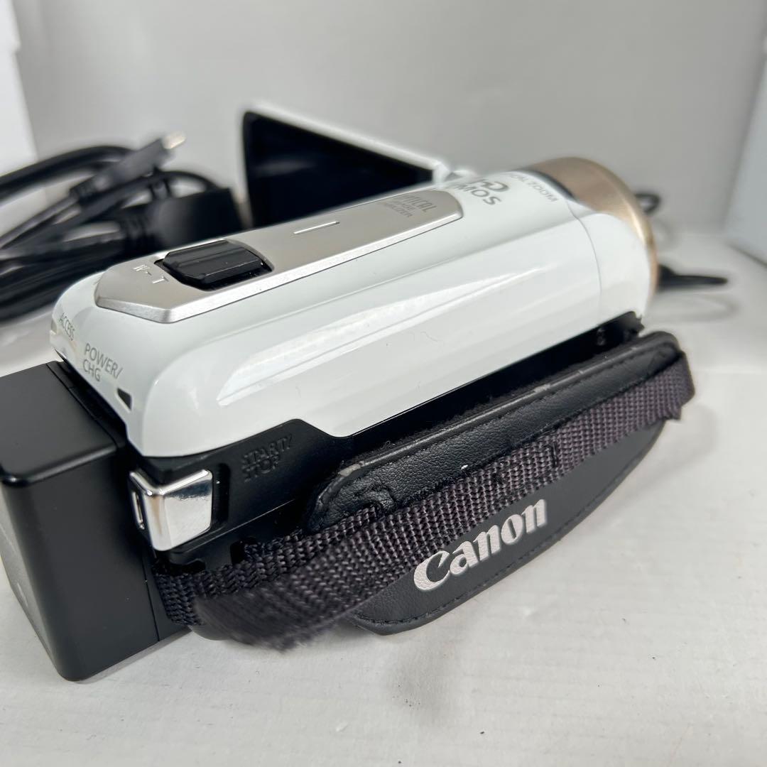 【美品】Canon iVIS HF R52 ホワイト デジカメ