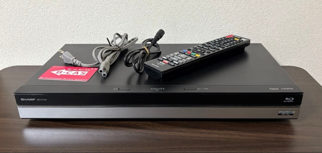 SHARP ブルーレイディスクレコーダー　BD-UT1100 AQUOS