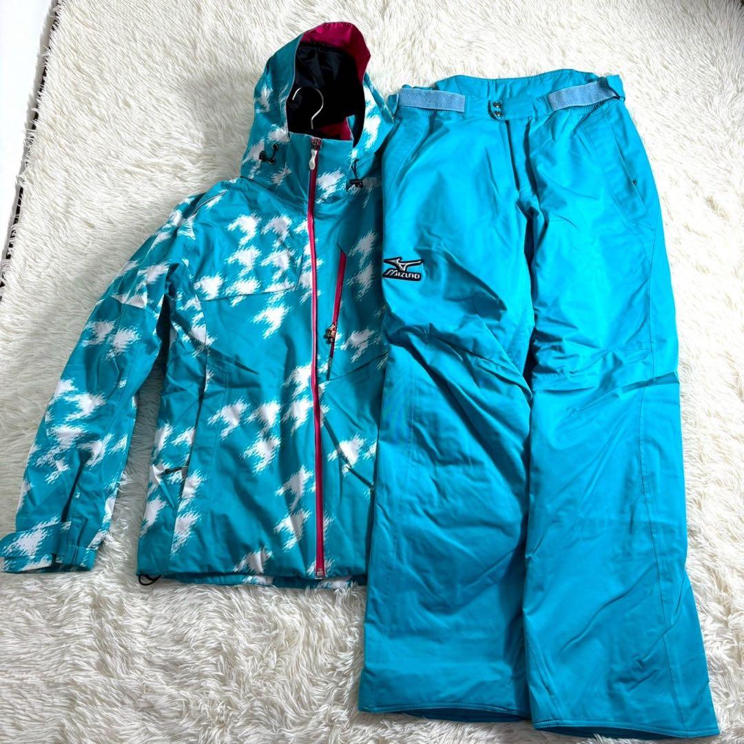 MIZUNO ミズノ スキーウェア Lサイズ 上下セット DEMO TEAM