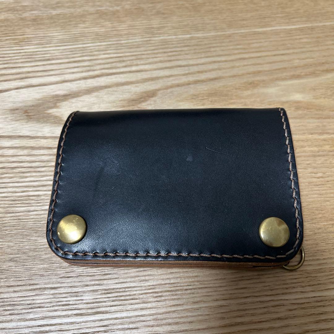 OOLJEE leather ヒリー　ミドルトラッカーウォレット