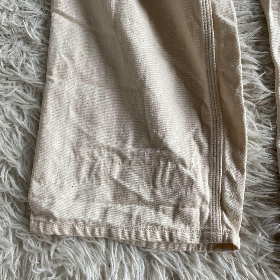 ウィアード weirdo WTCC ロゴ刺繍 アイボリー オーバーオール