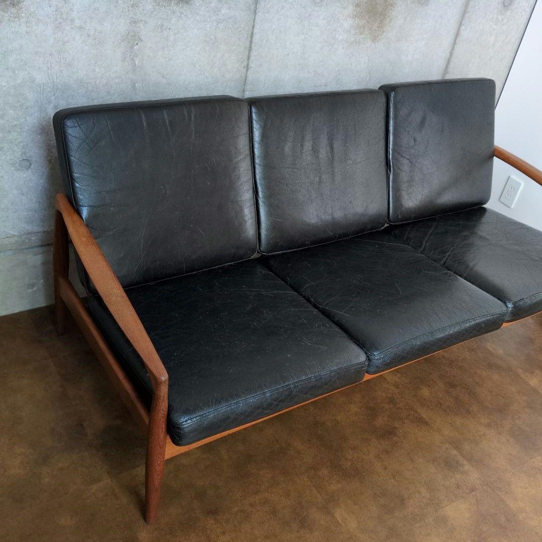 ベーパーナフソファ_カイ・クリスチャンセン　チーク材