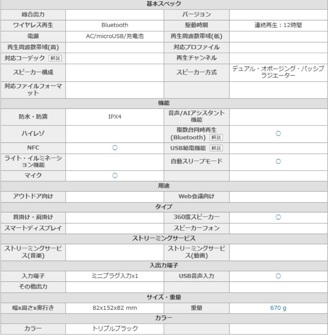 スピーカー・ウーファー SoundLink Revolve Bluetooth speaker