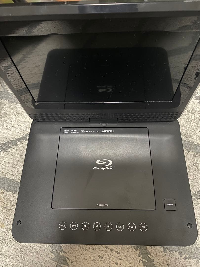 ポータブルブルーレイプレーヤー PBD-963 9インチ