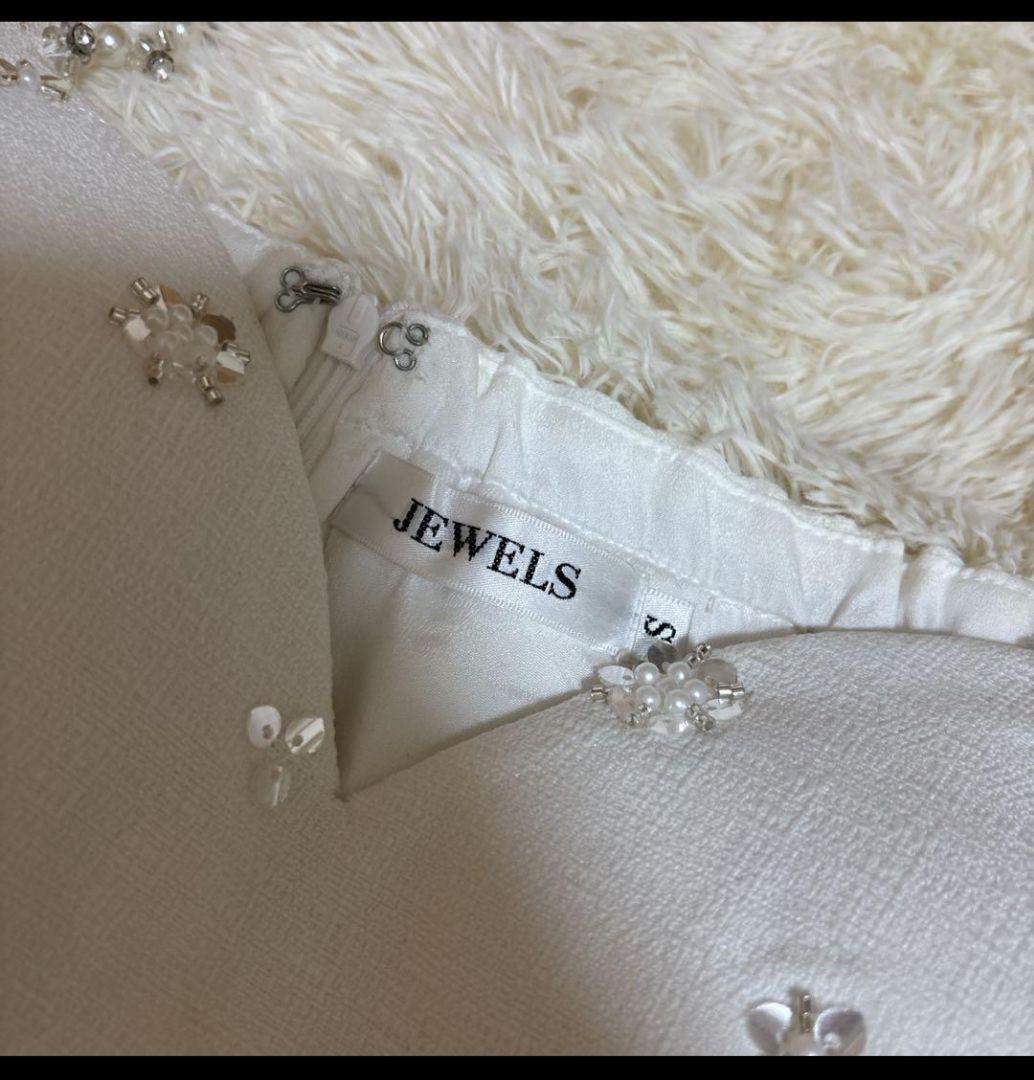 jewels ビジューAラインドレス　キャバドレス