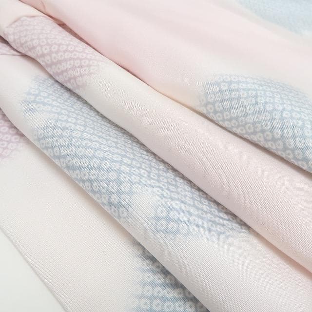 すももひめ 新品 BANKAN 雪輪 着物 仕付け糸付 長襦袢 5636