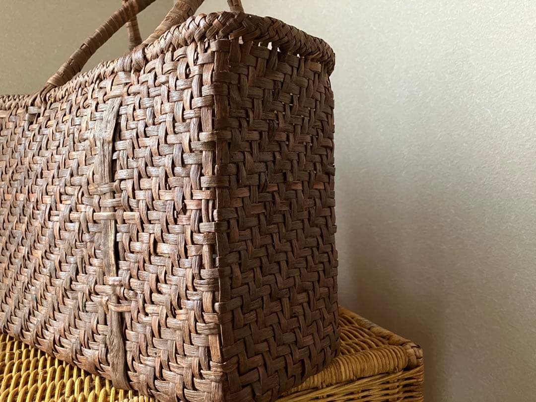 か*つ様 国産山葡萄バックとネックレス　バックチャーム3点セット