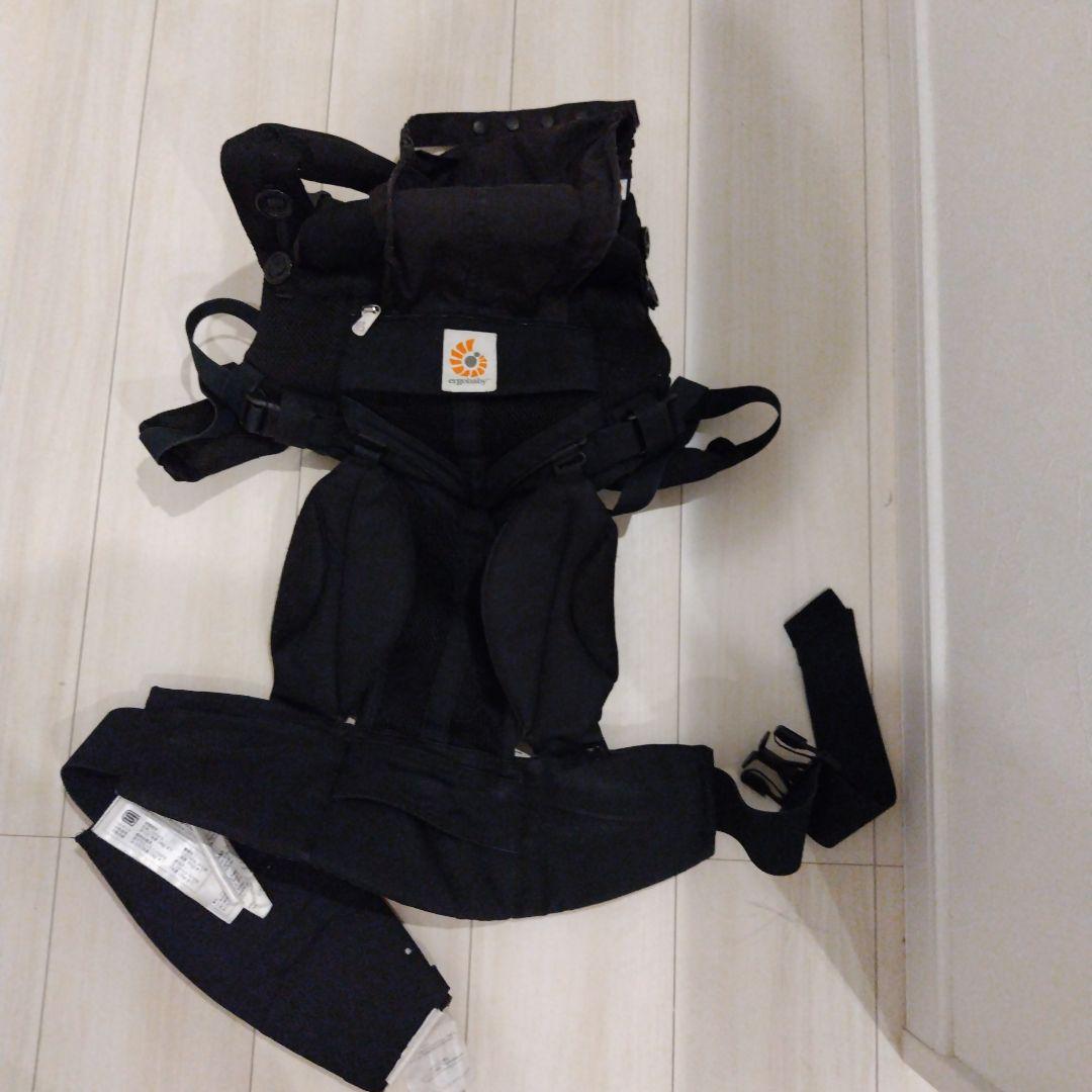 エルゴベビー ベビーキャリア OMNI360 クールエア ブラック