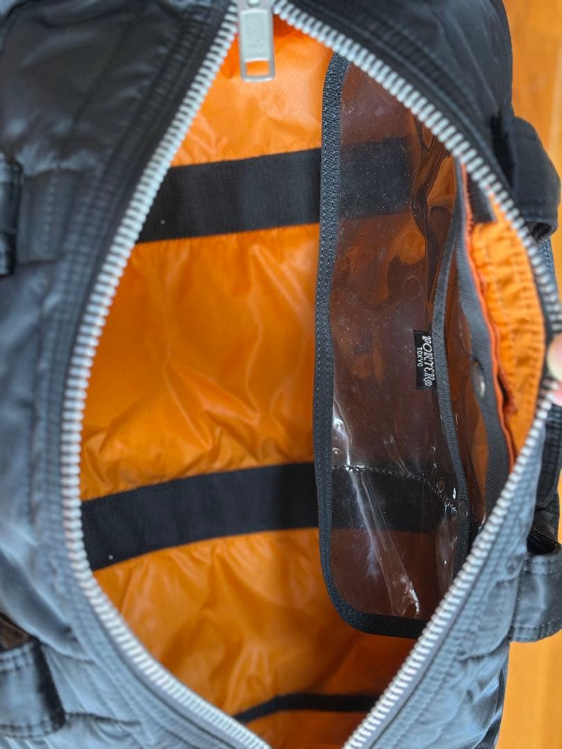 PORTER ドラムボストンバッグ 黒