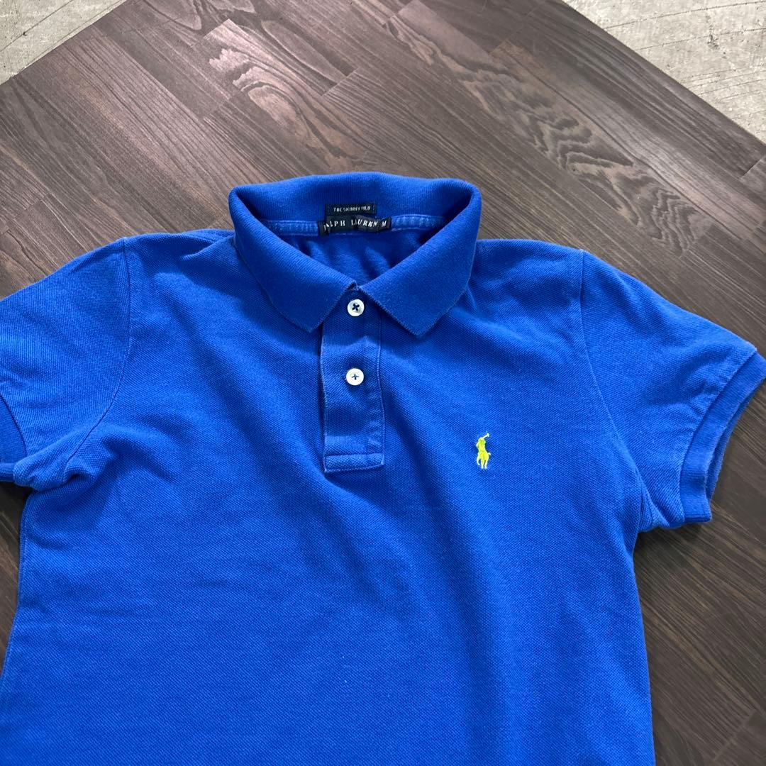 ユミナ 様8SM2 ラルフローレン　ワンポイント刺繍　半袖ポロシャツ　ブルーM