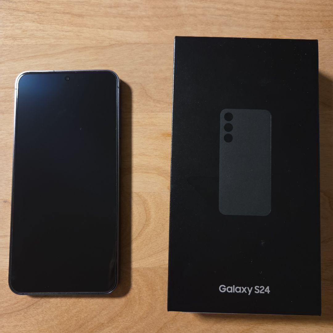 美品 Galaxy S24 オニキス ブラック ドコモ SIMフリー
