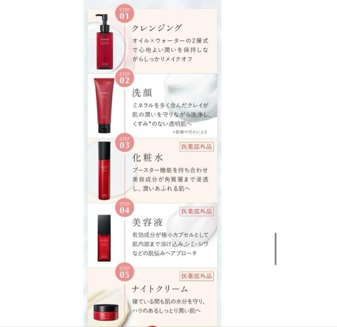 Aurelie・プレミアム集中ケア5点セット
