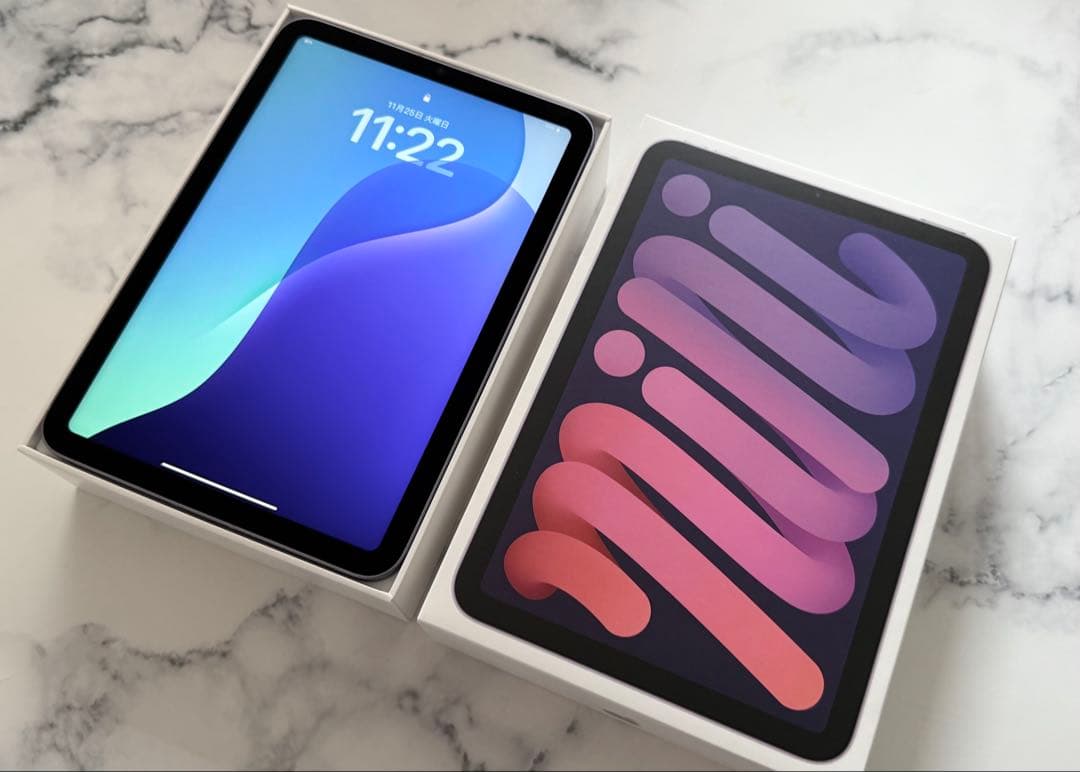 iPad mini 6 64GB Wi-Fi + Cellular （パープル）