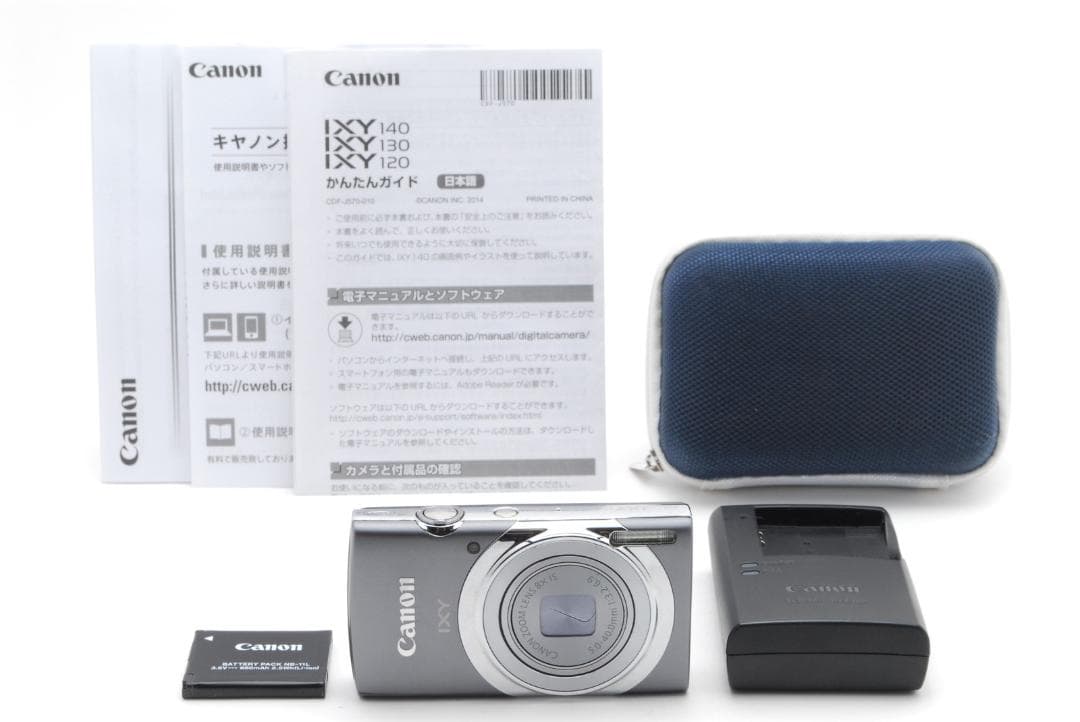 Canon IXY 130 シルバー コンパクトデジタルカメラ 動作確認済