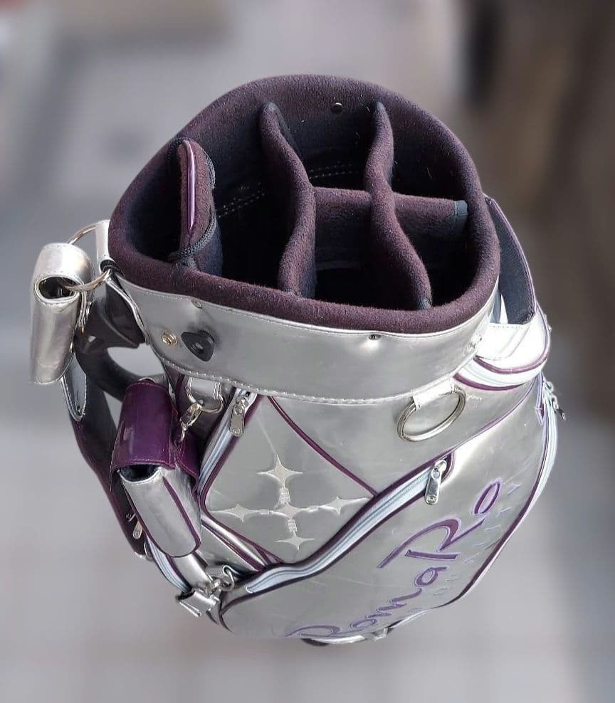 RomaRo ゴルフバッグ シルバー