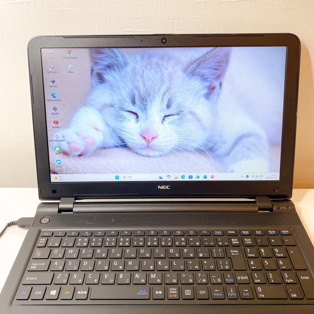 動作サクサク快速！Win11Pro✨文書作成・画像編集もこれ1台！