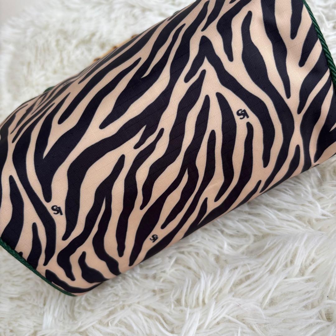 【極美品】LeSportsac アトリエ ゼブラ柄 ミニボストンバッグ