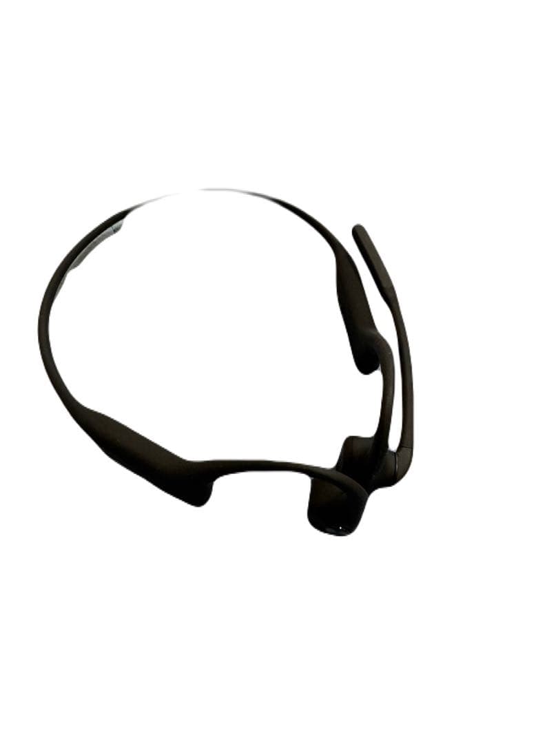 【美品•ほぼ未使用】骨伝導イヤホン　AfterShokz OPENCOMM・黒