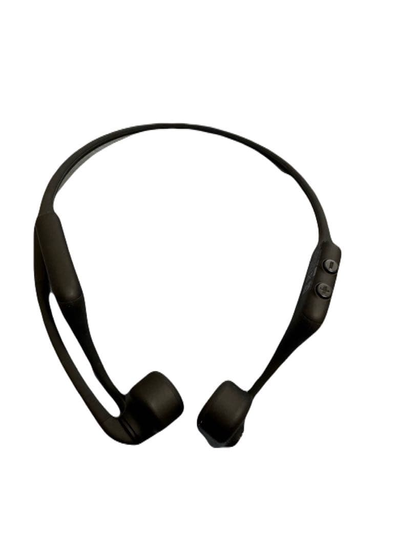 【美品•ほぼ未使用】骨伝導イヤホン　AfterShokz OPENCOMM・黒