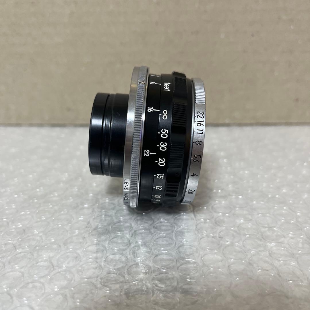 W-NIKKOR 35mm/ F1.8 ニコン レンジファインダー用交換レンズ