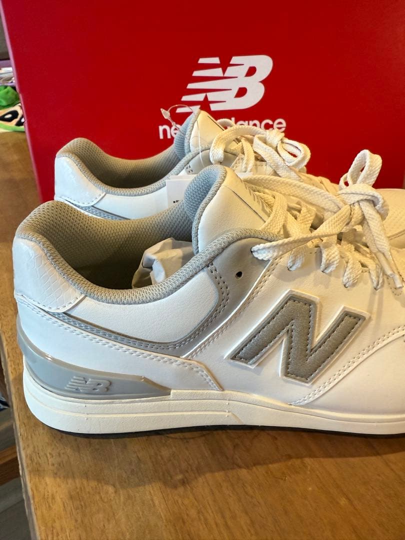 New Balance ホワイト/グレー ゴルフ用スニーカー