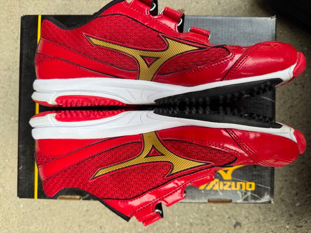Mizuno Proトレーニングシューズ レッド