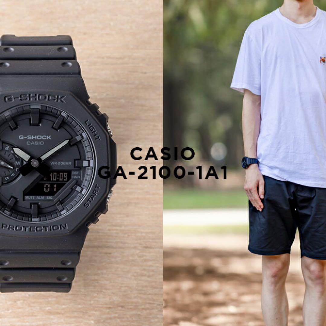 【未使用】CASIO G-SHOCK GA-2100-1A1DR オールブラック