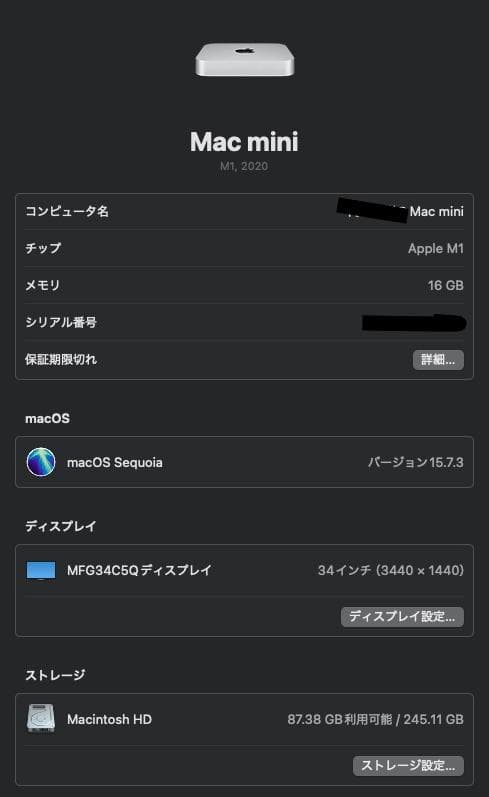 y2　mac mini M1 16GB 256GB おまけ多数！