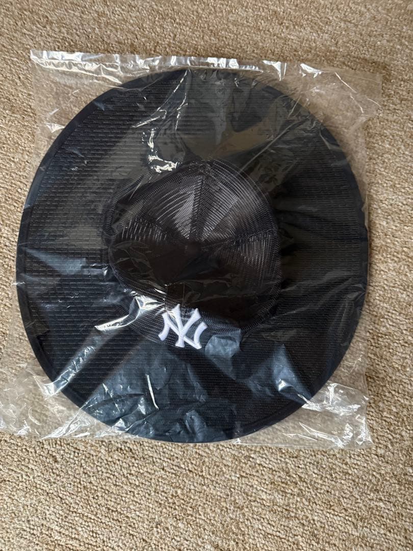 NEW ERA ヤンキース　ロングブリムメッシュハット