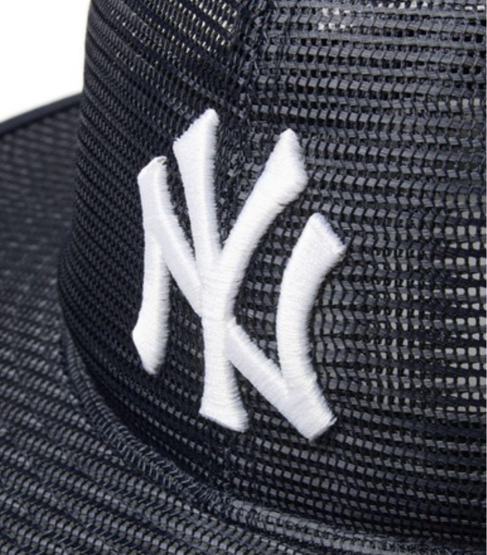 NEW ERA ヤンキース　ロングブリムメッシュハット