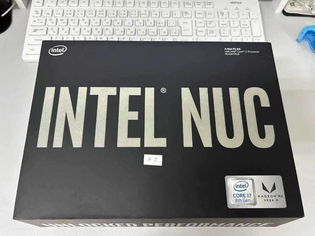 Intel NUC Kit NUC8i7HVK 16GB/SSD512GB 美品