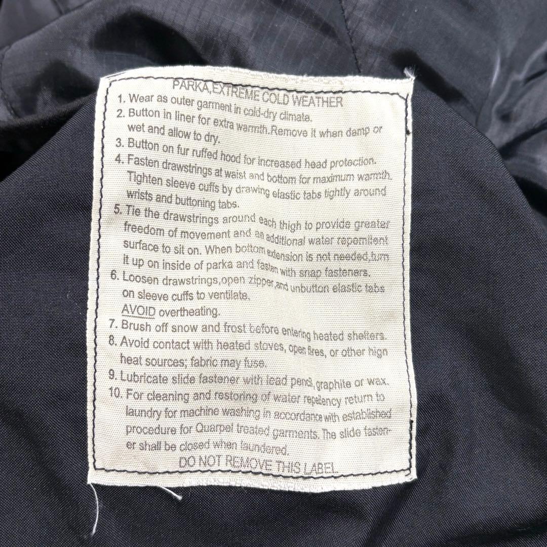 YMCLKY 米軍 M-65 フィールドパーカー モッズコート XS ブラック