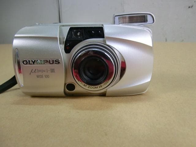 182：OLYMPUS　μ[mju]-III　フィルムカメラ　ジャンク